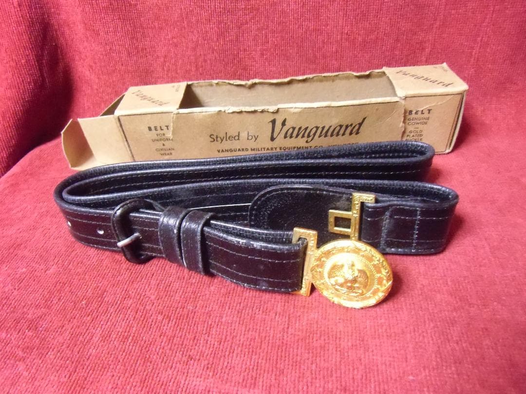 ★アメリカ軍＊海軍＊礼装用ベルト＊約８５ｃｍ/２５ｍｍ幅（実物）