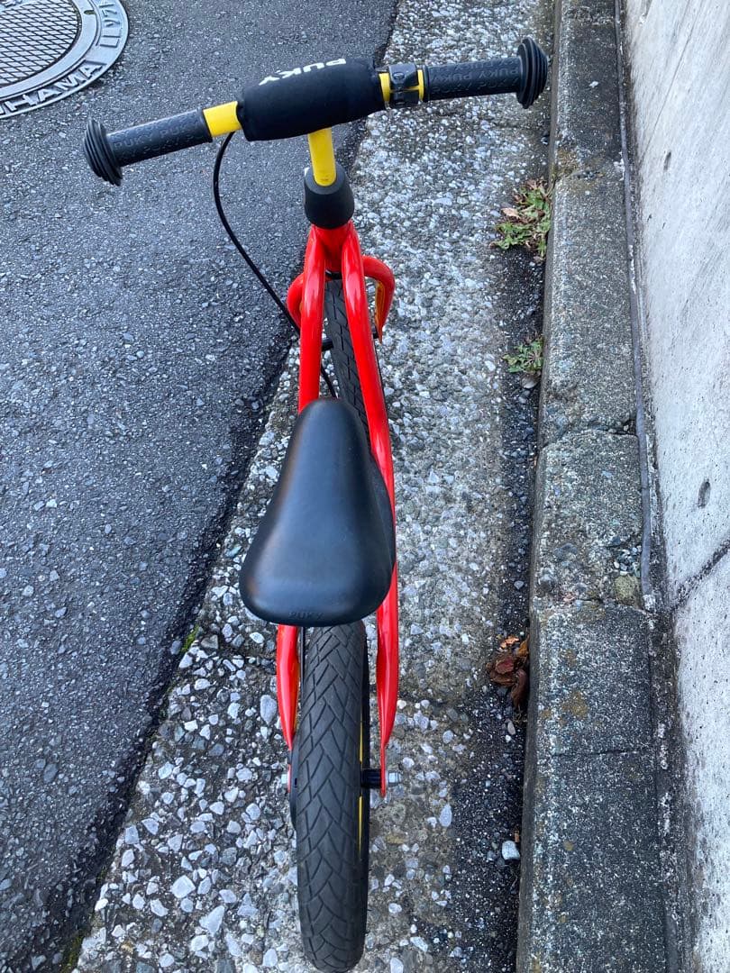 PUKY ラーニング/バランスバイク 赤/黄色 12インチ　LR 1Lサイズ