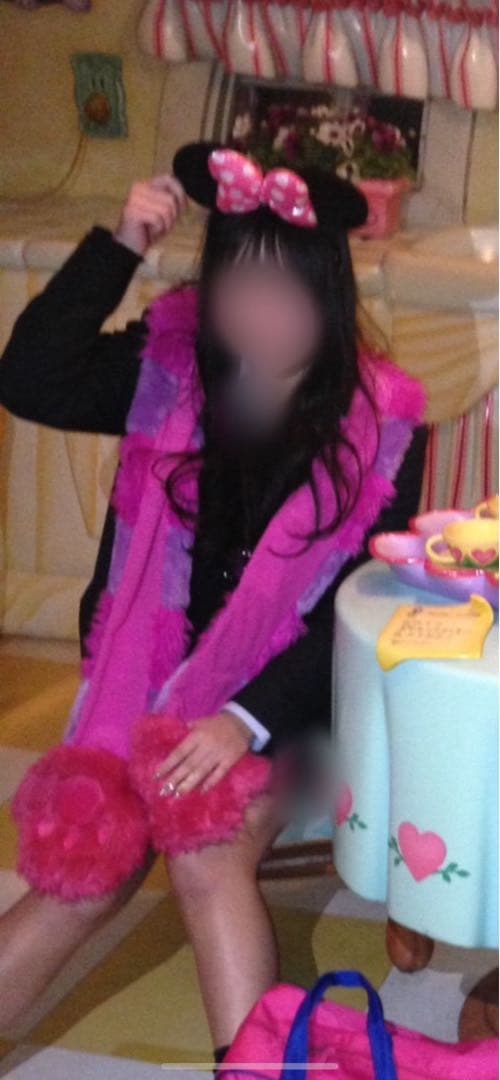 チシャ猫　マフラーファンキャップ　ディズニー