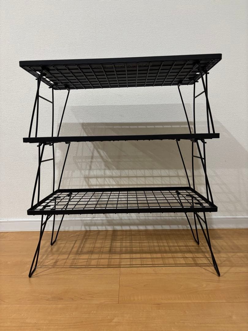 【新品・未使用 】フィールドラック3台（天板一枚付き）