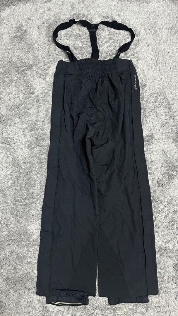 【超人気◎】mont-bell　ビブパンツ　中綿　サスペンダー付き　完売モデル◎