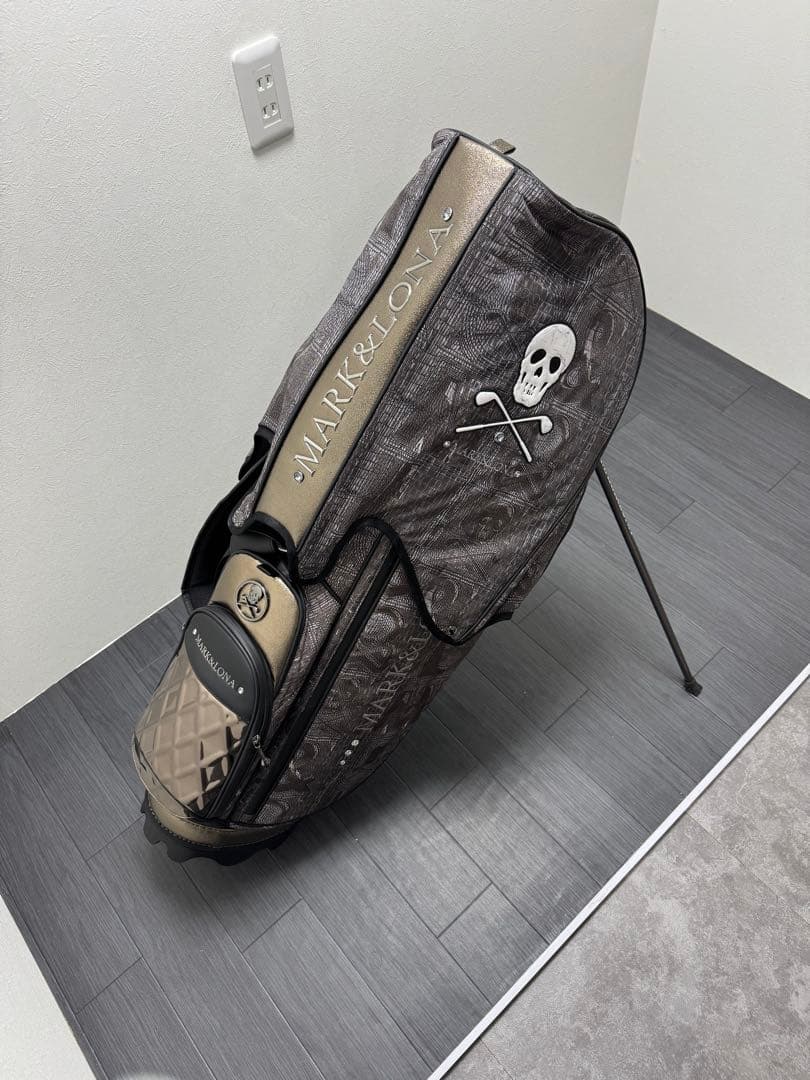 MARK&LONA スカルデザイン ゴルフバッグ