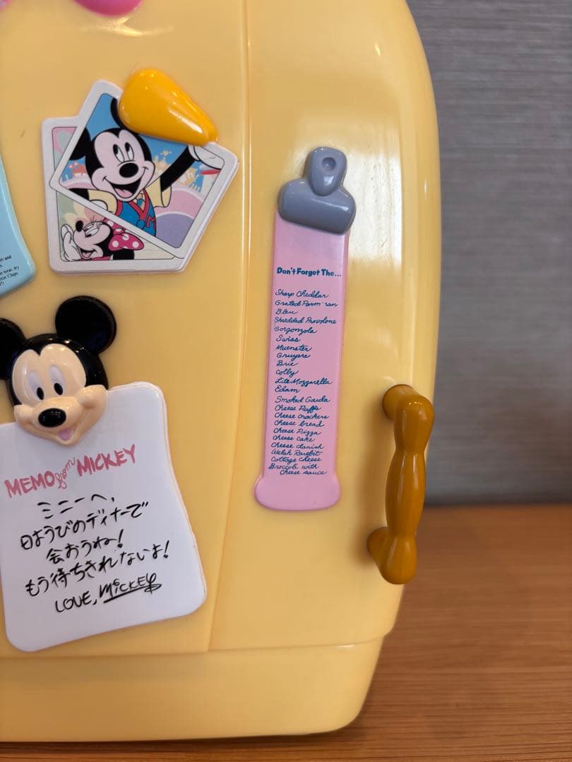 ☆希少　レア　ディズニー　ミニー　ミニーの家　冷蔵庫　小物入れ　ケース