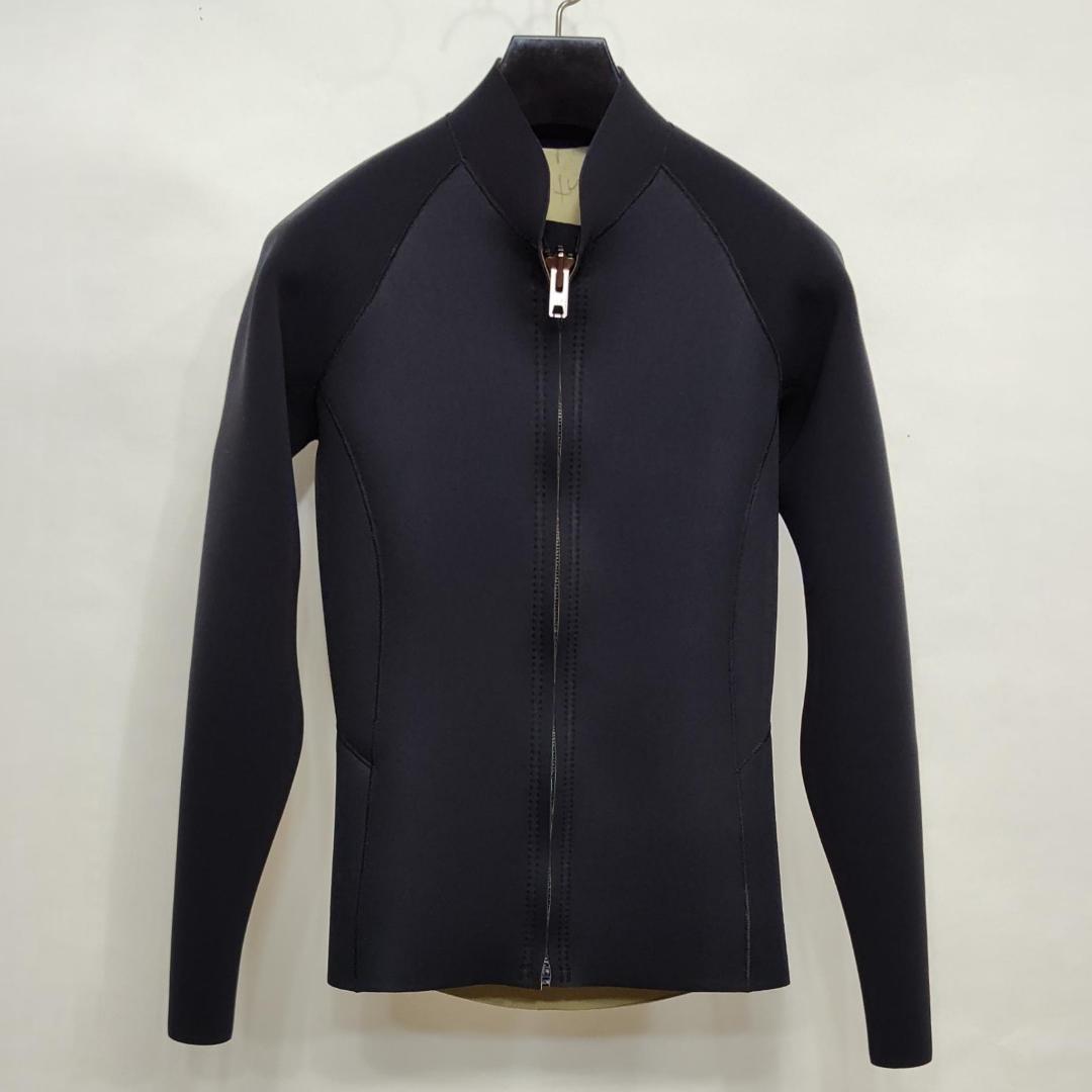 新品☆ジャージ2mmフロントジップ長袖タッパー　Lサイズ　ウェットスーツ