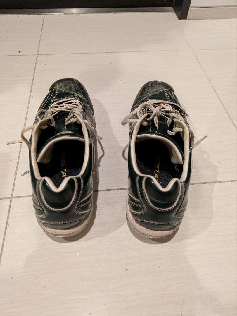 ZETT プロステイタス　スパイク　ポイント　27.5 3E ダークグリーン