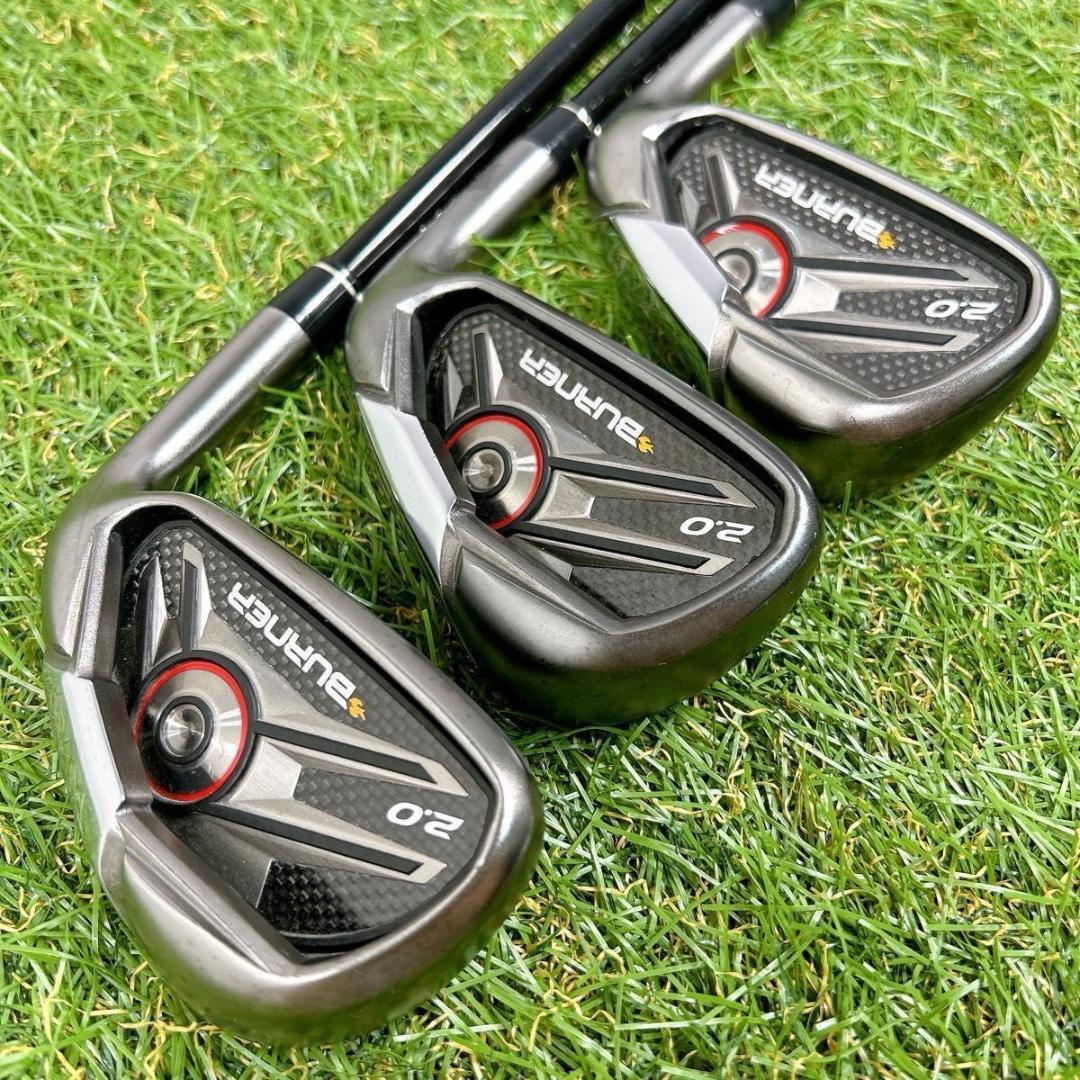 バーナー2.0 テーラーメイド ゴルフ アイアンセット R 6本 初心者　入門