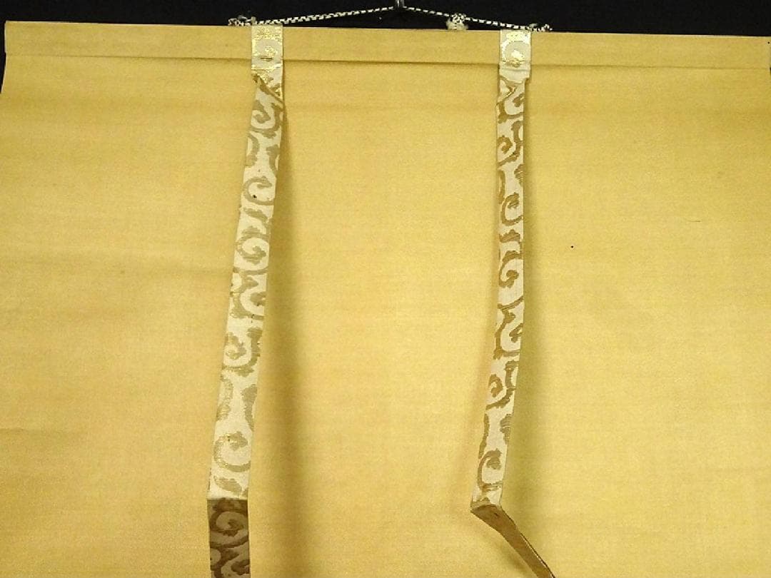 【真作】掛軸 土佐光貞『祝儀三幅対 鶴 福禄寿』絹本 箱付 掛け軸 a01141