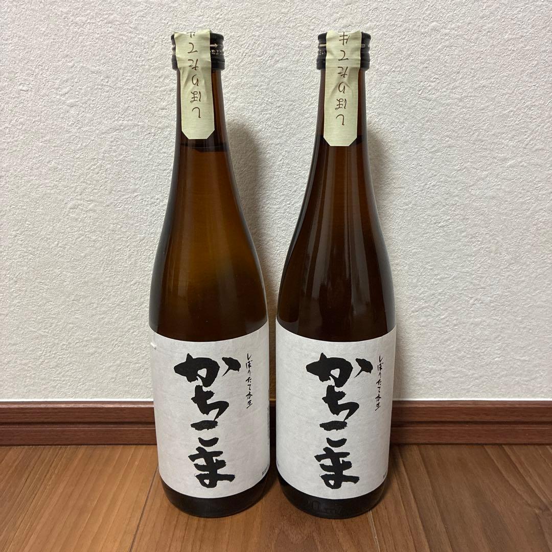勝駒　かちこま　しぼりたて本生　720ml 2本セット