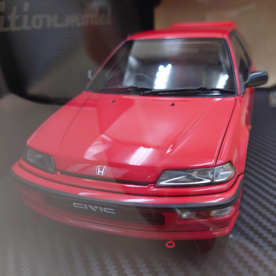 1/18 ホンダ シビック Honda CIVIC (EF9) SiR レッド