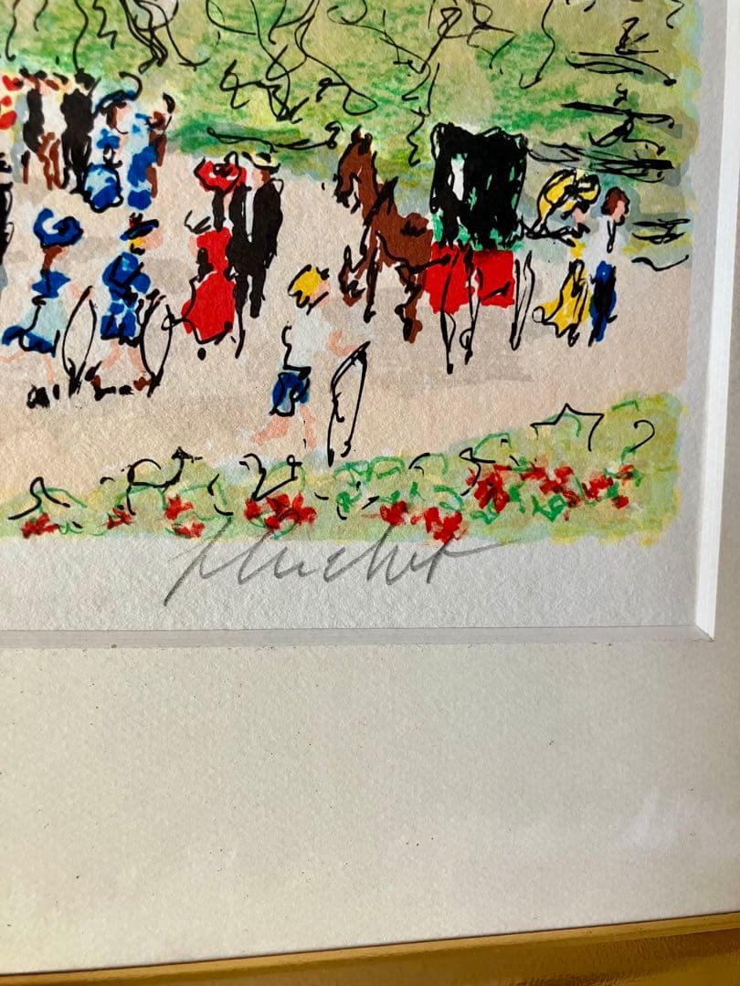 Urban Huchet（ウルバン・ユシェ／ウーシェ） リトグラフ