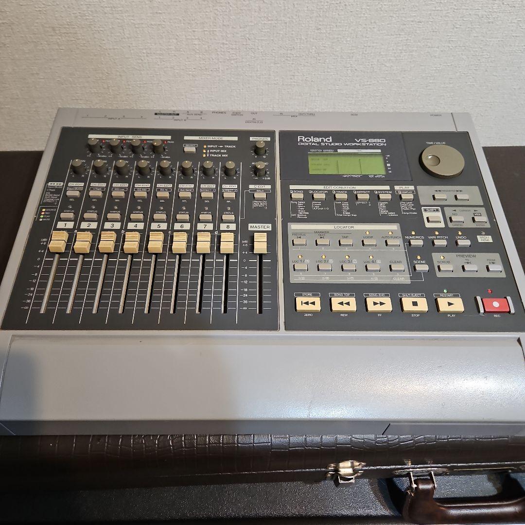 Roland vs880 8トラックレコーダー　ハードディスク