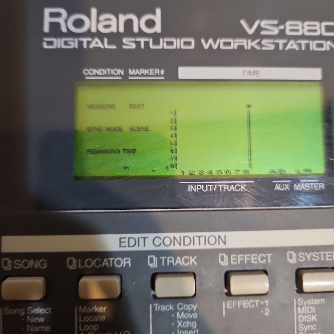 Roland vs880 8トラックレコーダー　ハードディスク