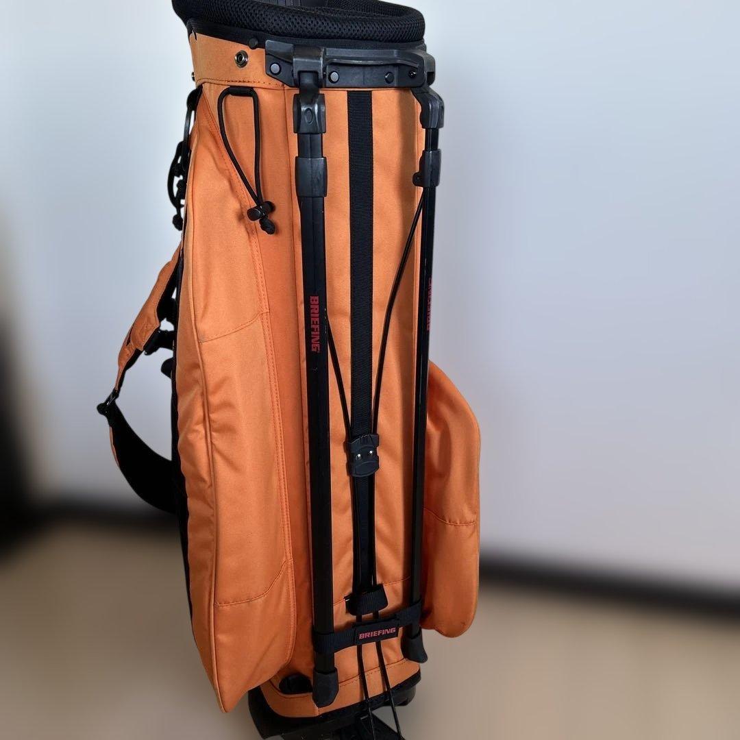 BRIEFING オレンジ キャディバッグ