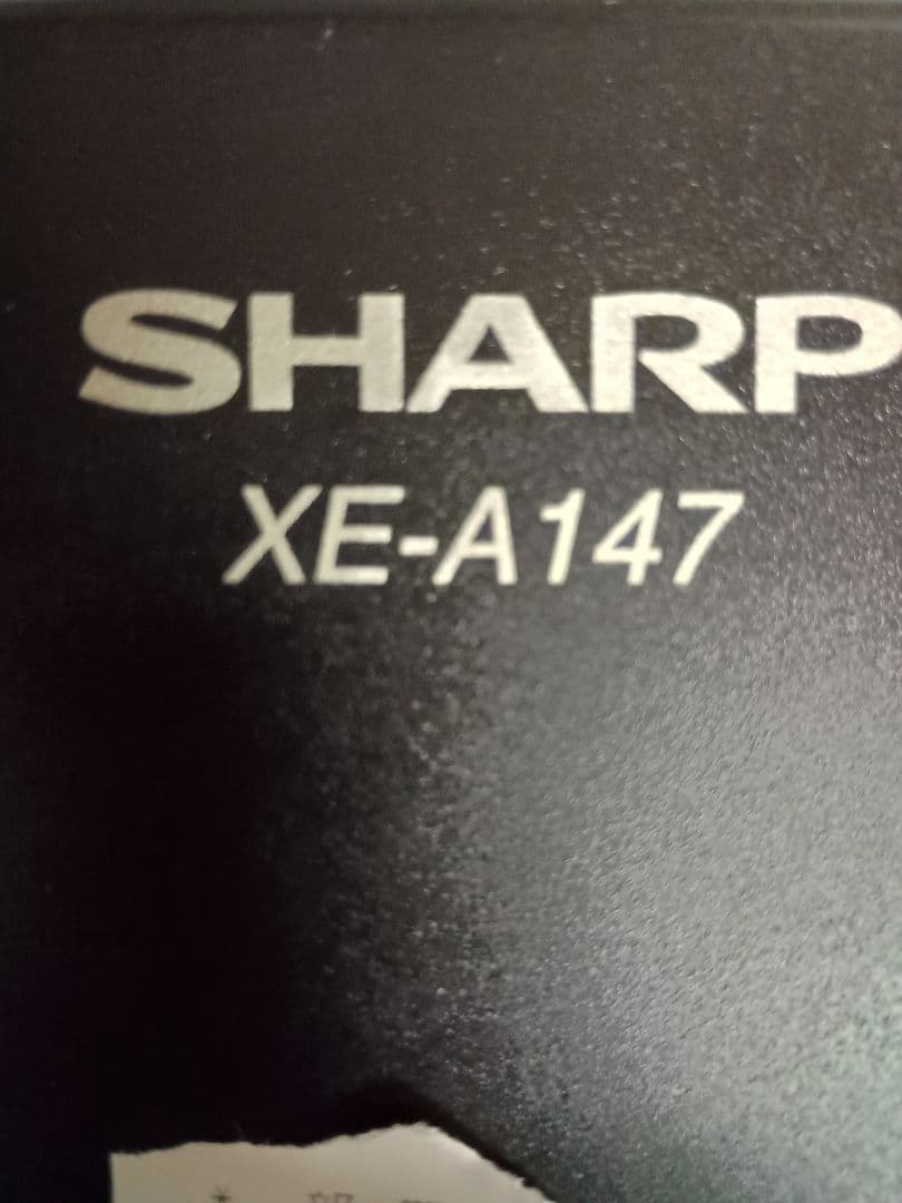 SHARP XE-A147 レジスター　ロール５個付