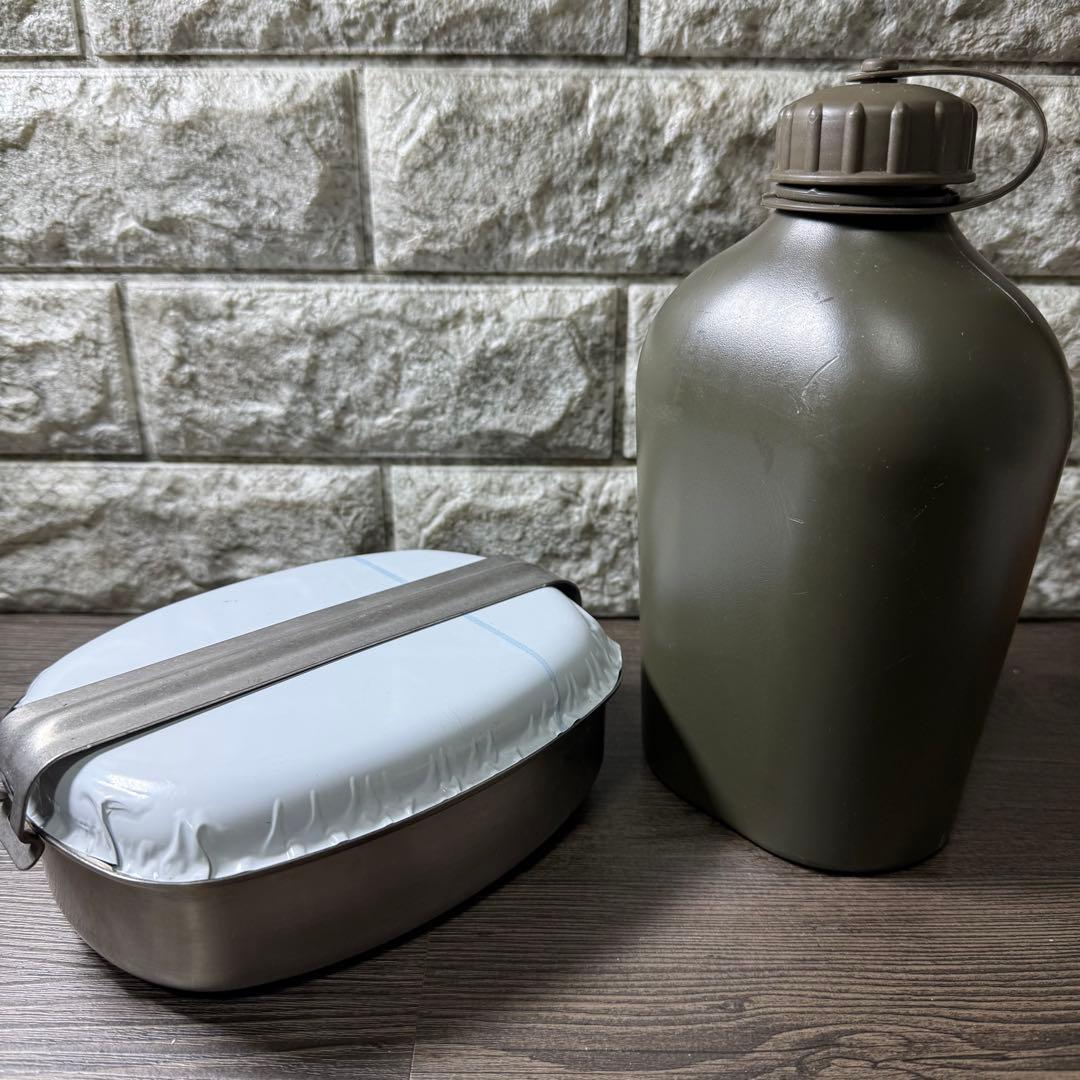 フランス軍 テフロンコーティング・メスキット 水筒おまけ付き