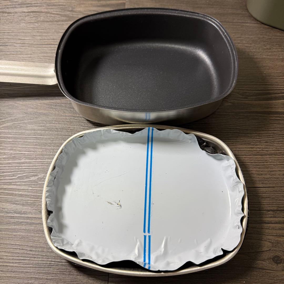 フランス軍 テフロンコーティング・メスキット 水筒おまけ付き