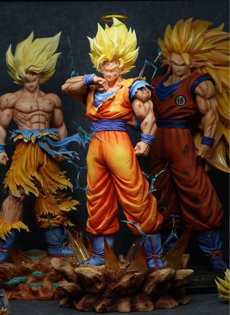 ドラゴンボール 孫悟空 ガレキ ガレージキット スタチューX③⑤②