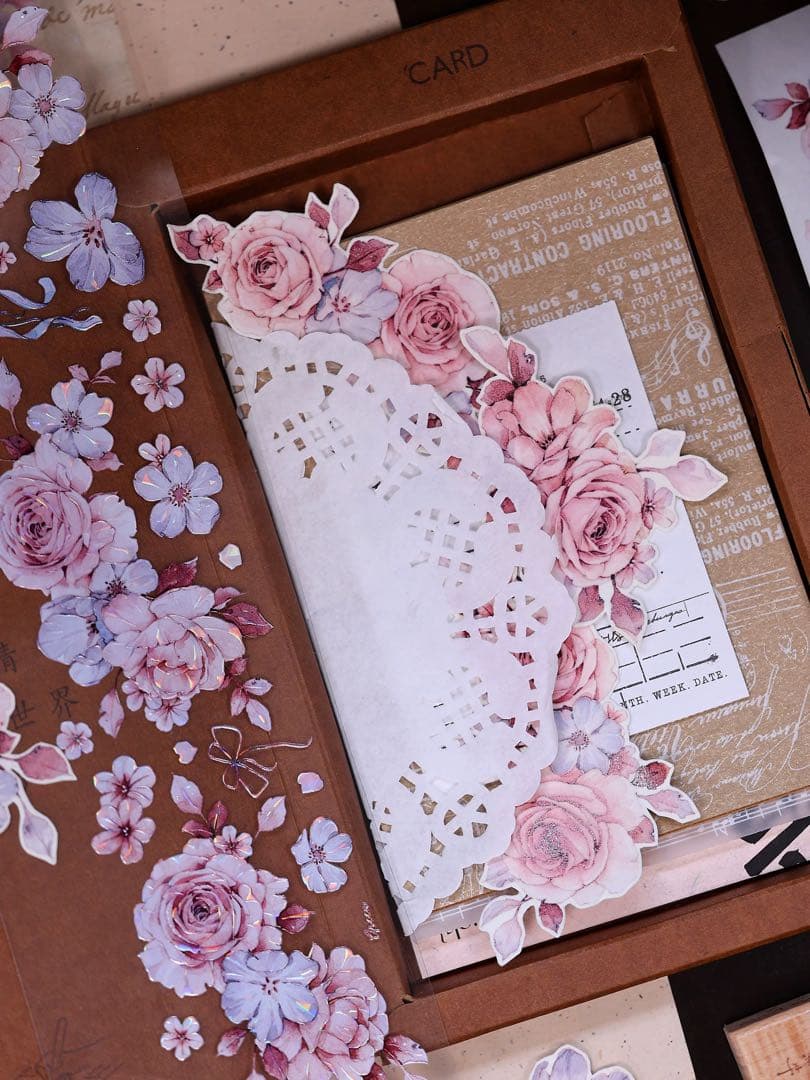 小白家文創《朝雾》海外マスキングテープ　マステ 【2515】