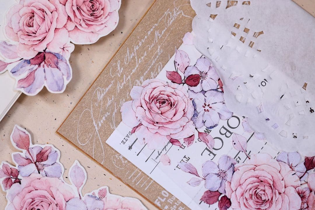 小白家文創《朝雾》海外マスキングテープ　マステ 【2515】