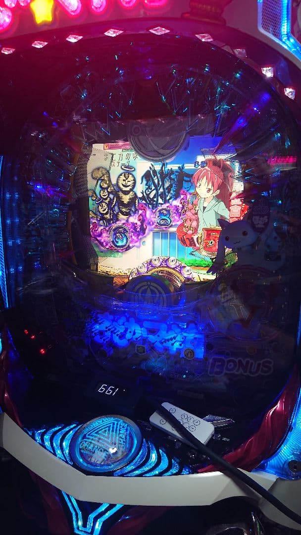 パチンコ実機 CRぱちんこ魔法少女まどか☆マギカH2 ワイヤレスコントローラー付