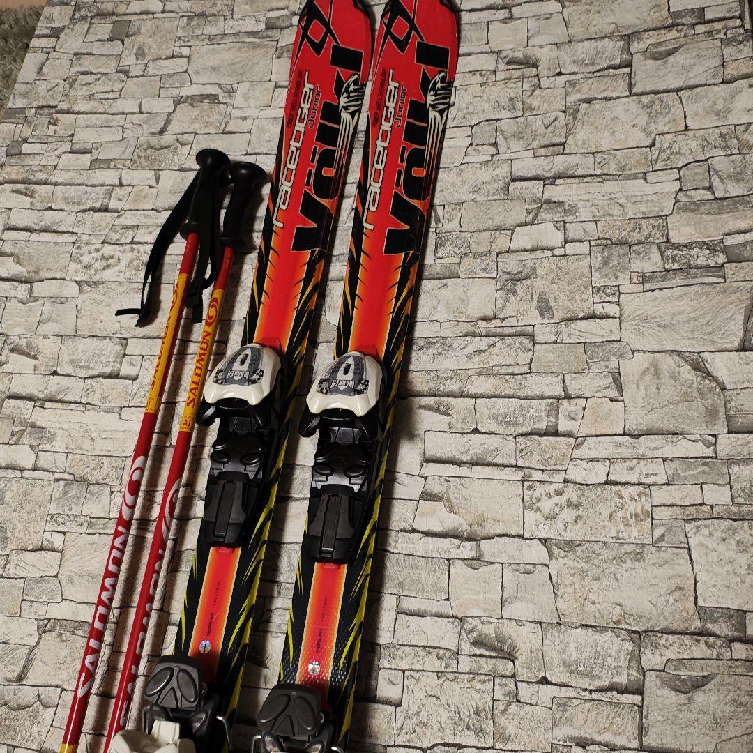 スキー4点セット Volkl スキー 130cm HART製24cmスキー靴