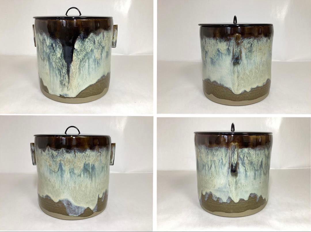 茶道具 古物品 水指 高取 亀井味楽 木箱入