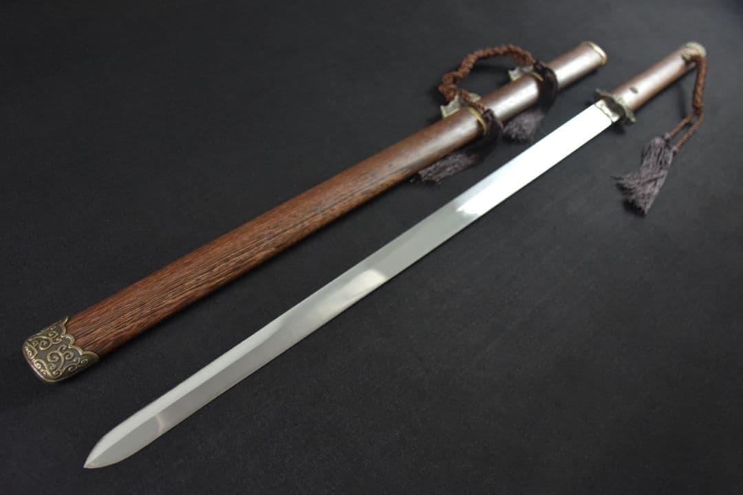 2022-梵天の剣 武具 刀装具 日本刀　模造刀 居合刀 武士道 武蔵 鑑賞用