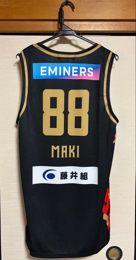 大阪エヴェッサ牧隼利 #88 オーセンティックユニフォーム XLサイズ　新品