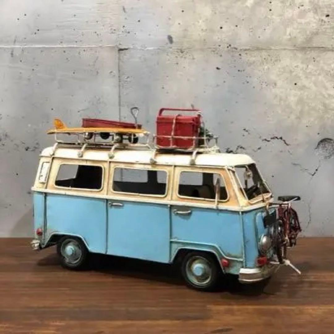 ブリキ　ブリキカー　ワゴンカー　おもちゃ　ブリキおもちゃ