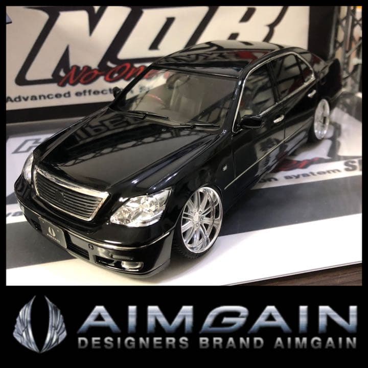 NO.147  1/24 UCF31 セルシオ 後期　エイムゲイン 完成品