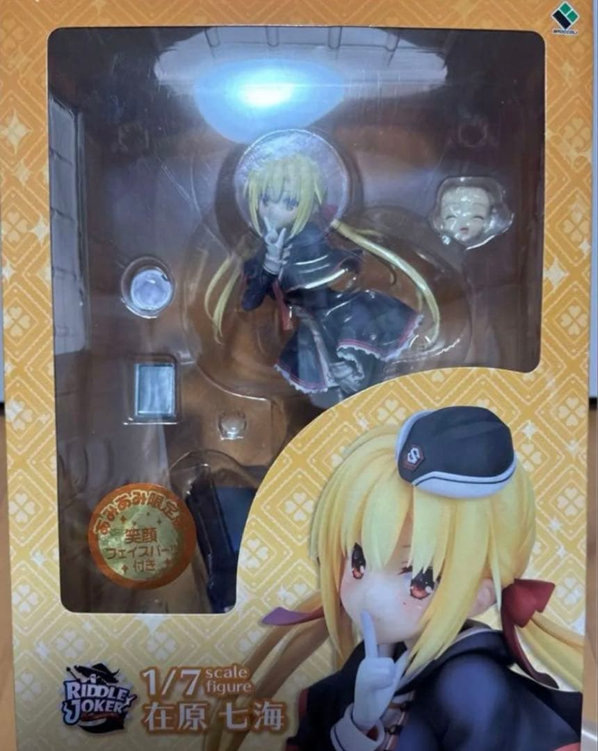 ゆずソフト 在原七海 1/7 完成品フィギュア あみあみ特典付き