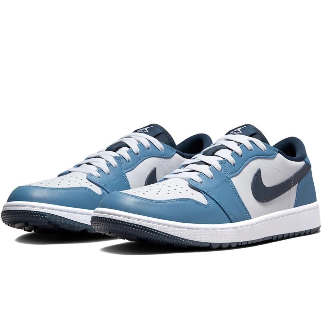 ナイキ ゴルフ ジョーダン 26.5 スニーカー シューズ 靴 青 天然皮革