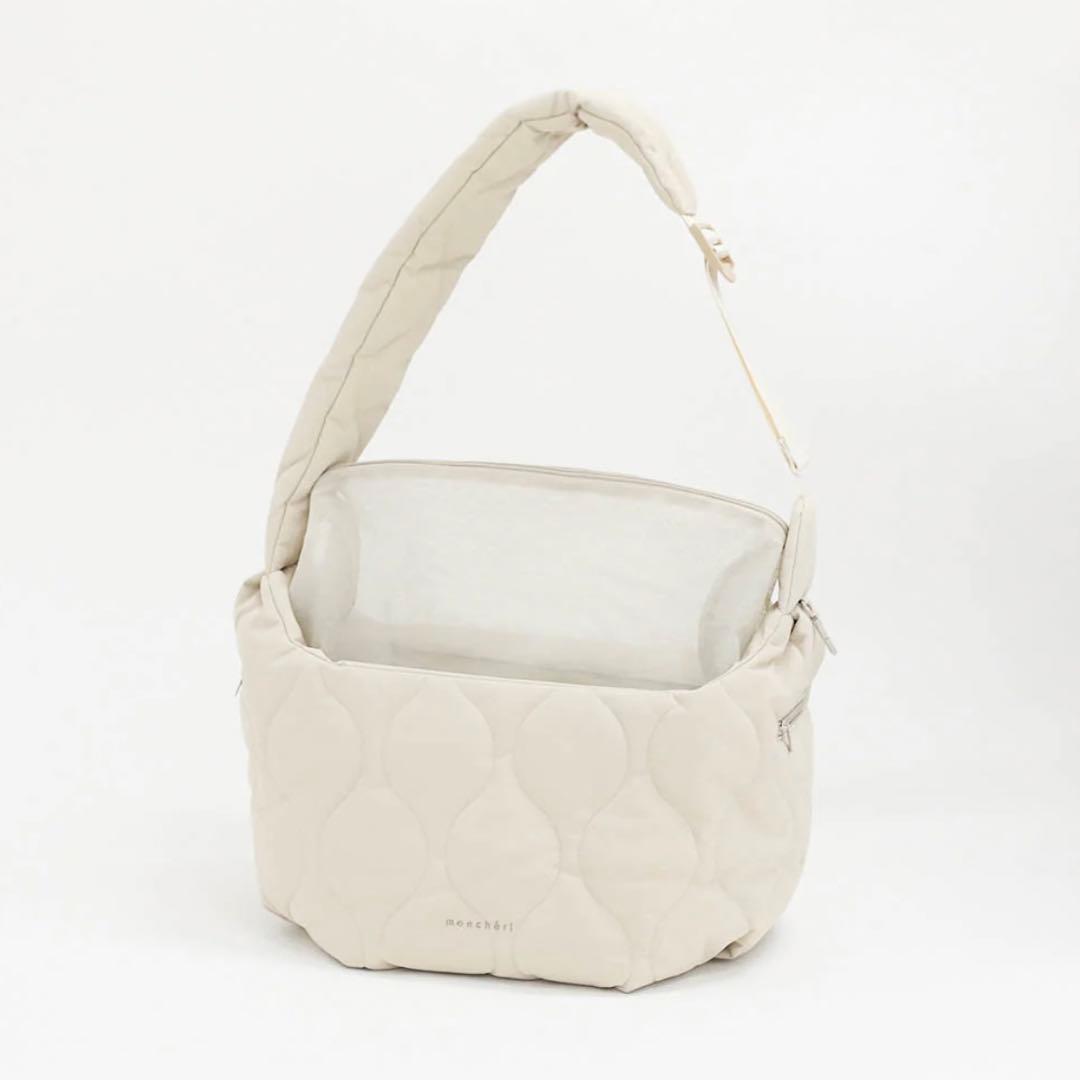 (AYANO)moncheri キルティングコンパクトスリングバッグ