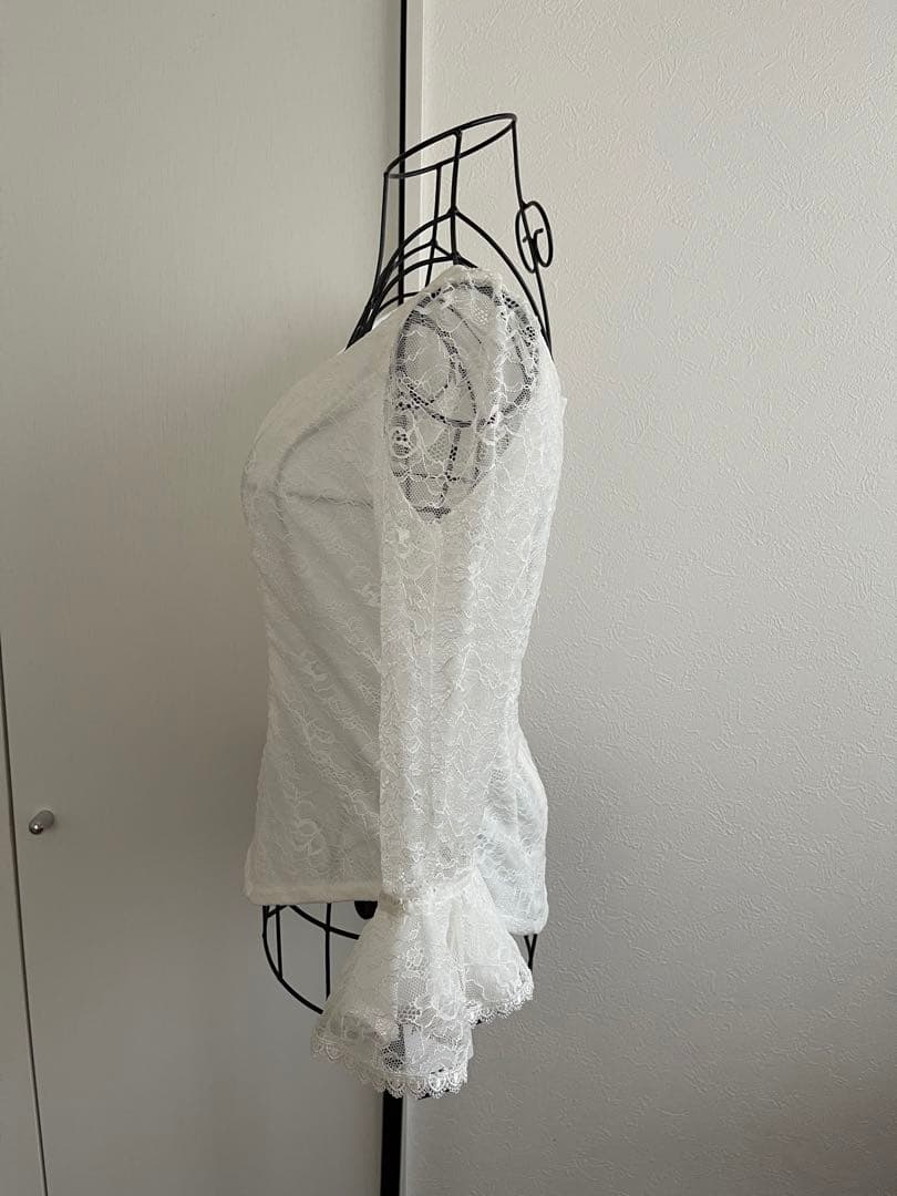 新品❣️未使用❣️タグ付き❣️ ✨レイリーナ　社交ダンス　カットソー　レース✨