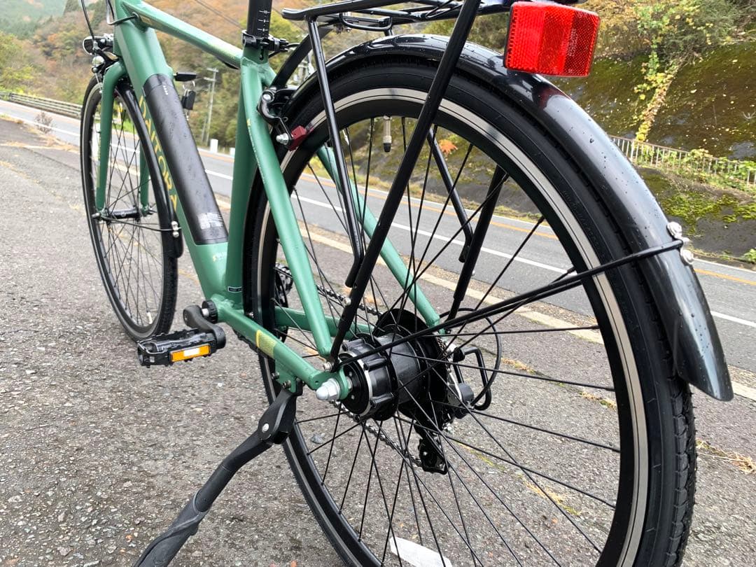 【動作確認済】送料無料BUILTIN電動アシスト自転車 低走行距離283km