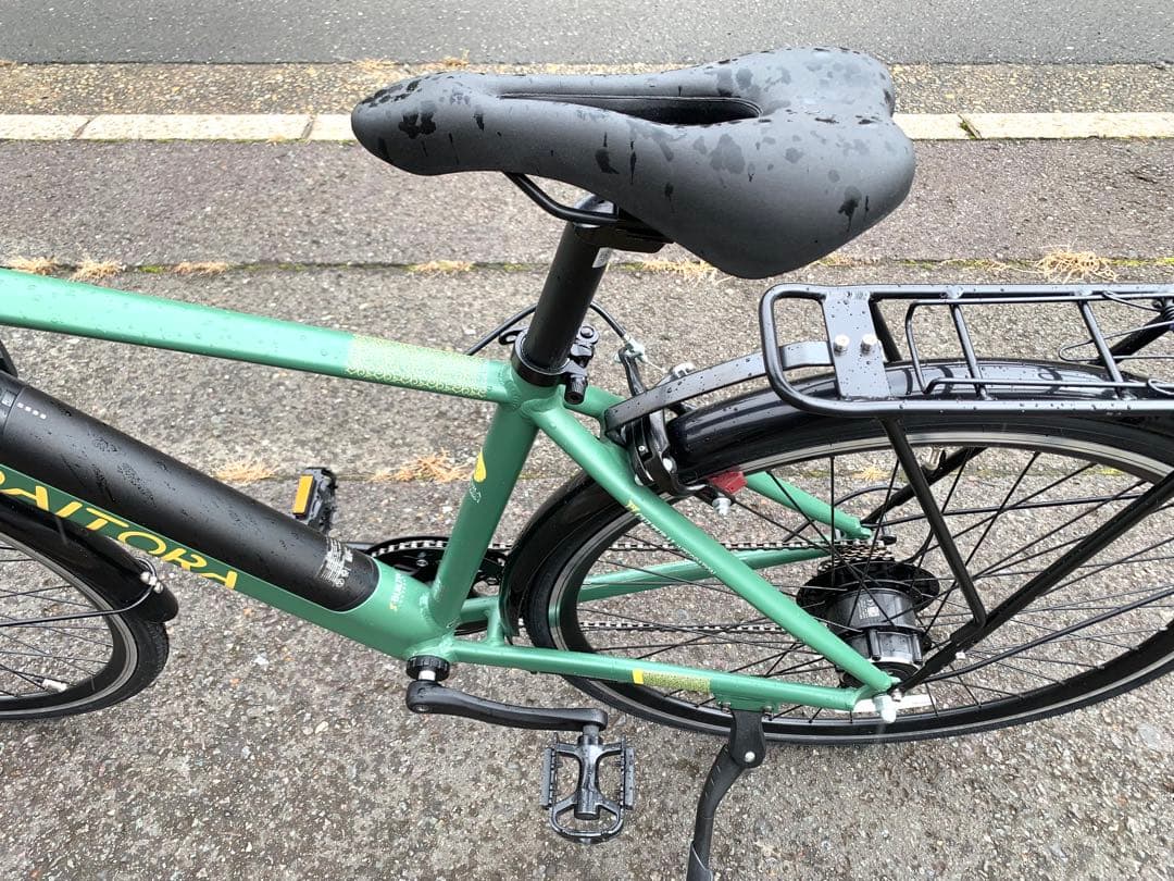 【動作確認済】送料無料BUILTIN電動アシスト自転車 低走行距離283km