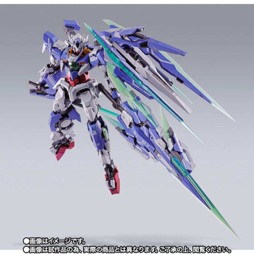 メタルビルド　ダブルオークアンタフルセイバー　l build