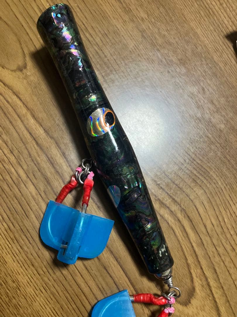 貝田ルアー　トランペット170 アワビ　フック付き　ステキ針