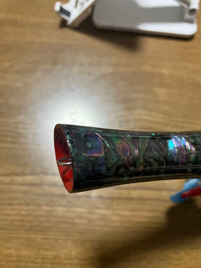 貝田ルアー　トランペット170 アワビ　フック付き　ステキ針