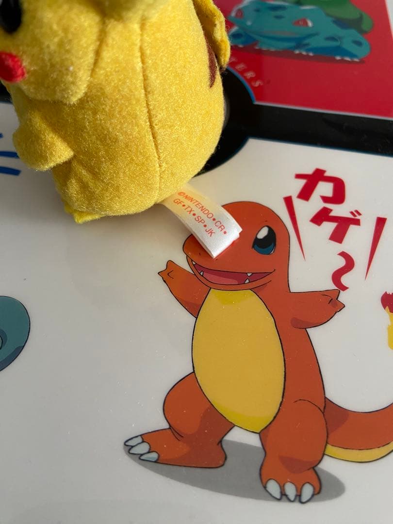 【TOMY】　ピカチュウ　初期　ぬいぐるみ　チェーン　マスコット　キーホルダー