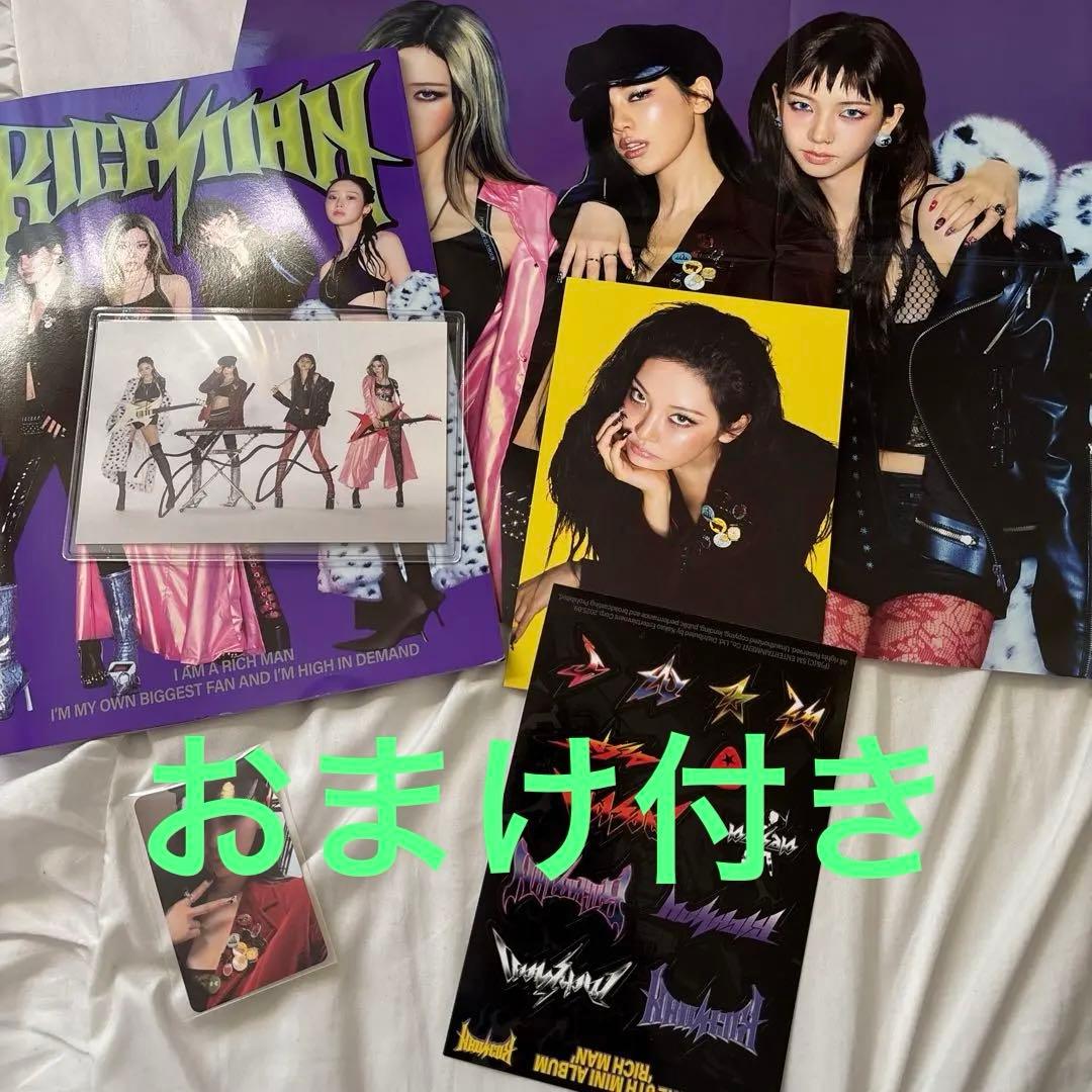 Rich Man 直筆サイン ポストカード アルバム トレカ ニンニン US限定