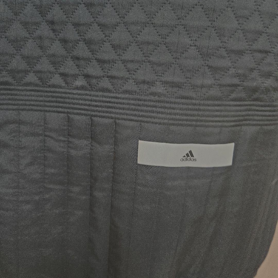 adidas　黒キルティングジャケット レディース　L　アディダス　ゴルフウェア