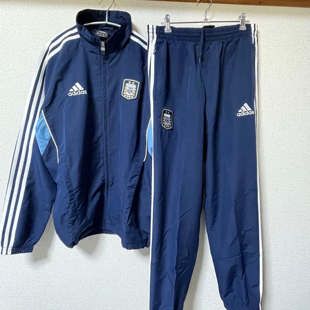 アディダス　サッカー　アルゼンチン代表　ジャージ　セットアップ　上下セット　L