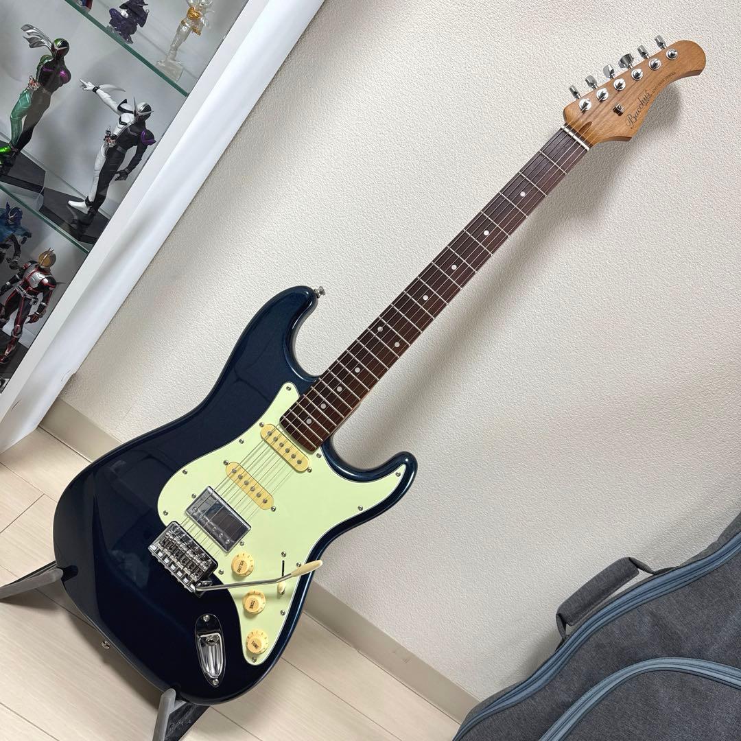 Bacchus BST-2-RSM(gotohロックペグ、fenderトレモロ)