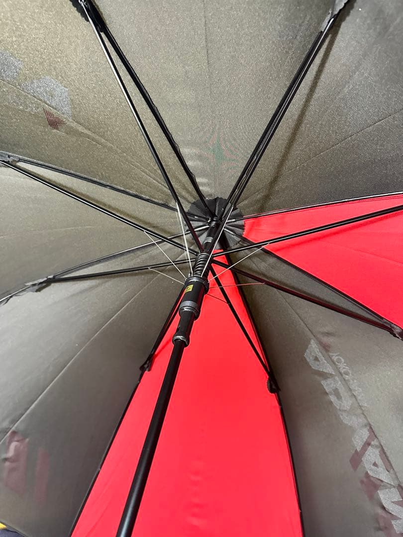 希少 YOKOHAMA ADVAN アドバン 傘 黒/赤 晴雨兼用