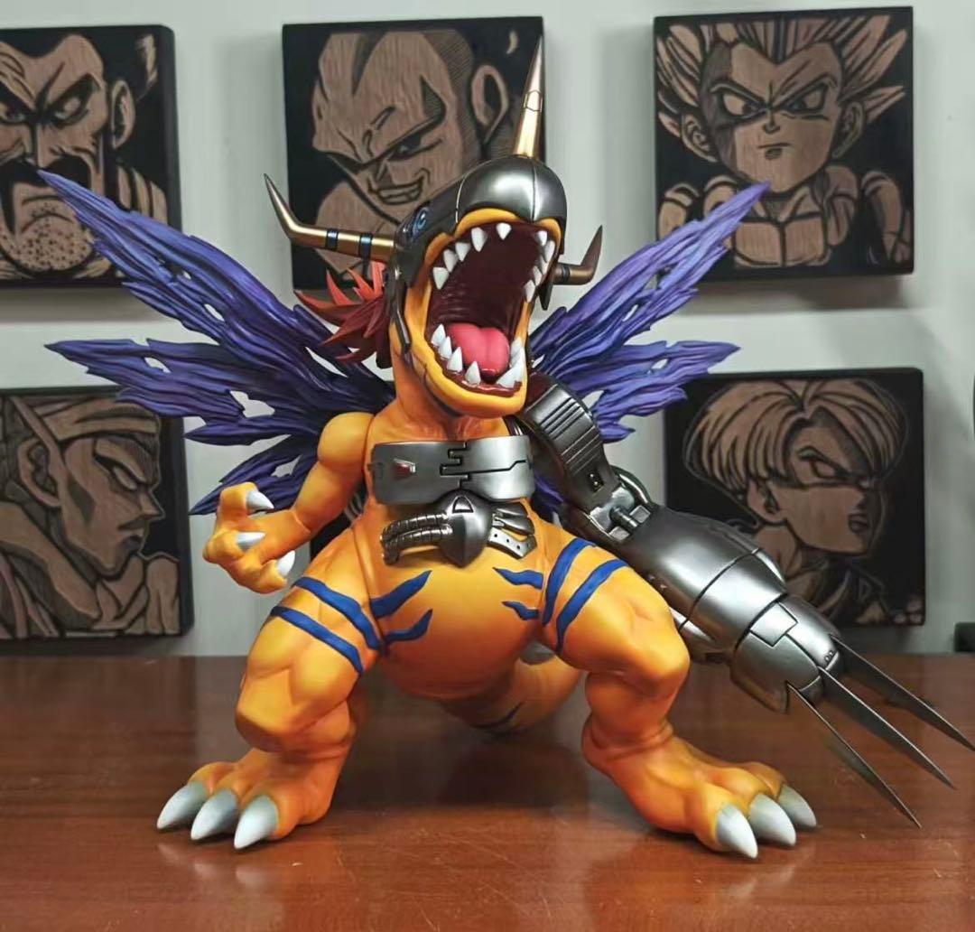 デジモン 元色 メタルグレイモン 樹脂フィギュア ガレージキット