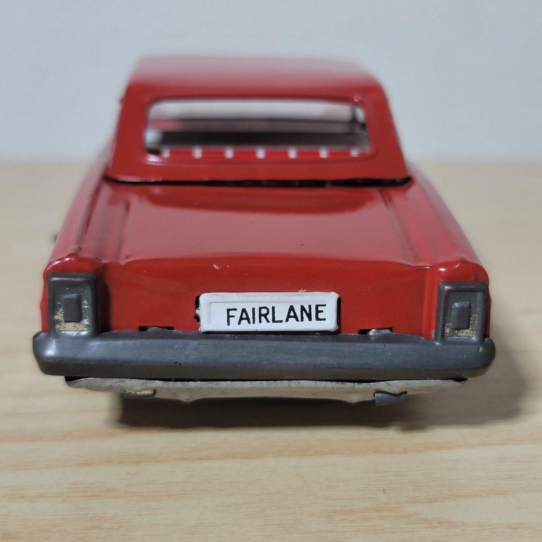 市村商店 ブリキ フォードフェアレーン500ゼンマイ式 箱付き
