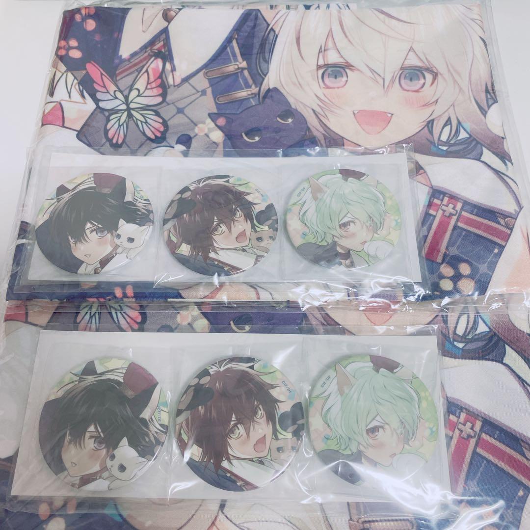 Collar×Malice カラマリ 布ポスター 缶バッジ オトメイト 冬の市