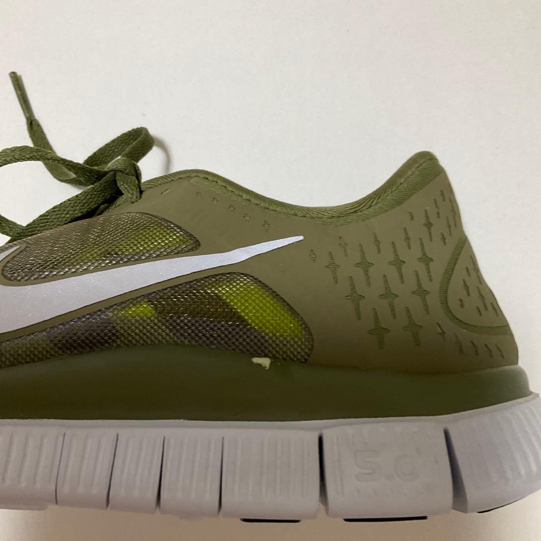 Nike Free ランニングシューズ オリーブグリーン