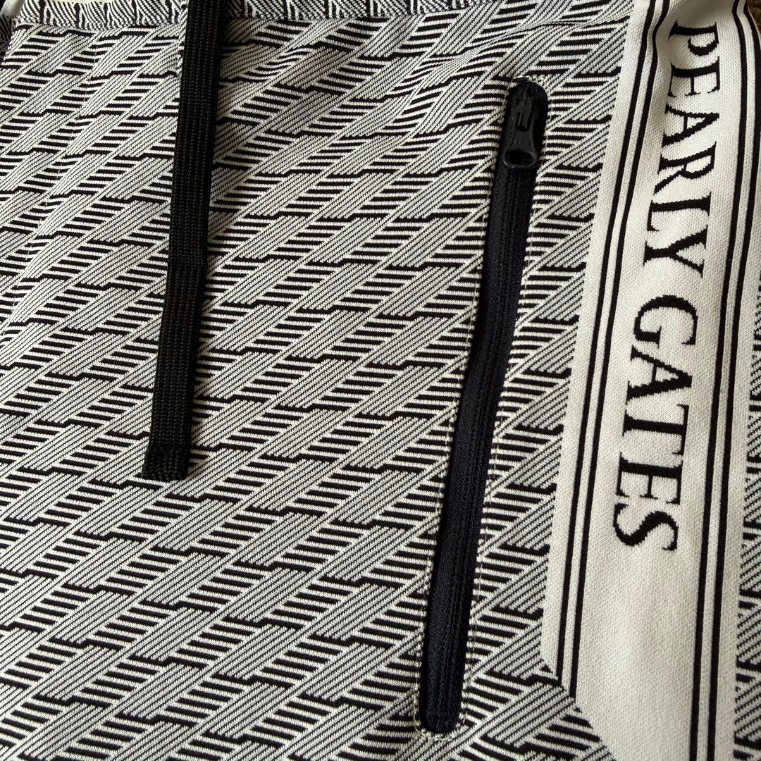 現行モデル　パーリーゲイツ　ジョガーパンツ　M〜L相当　総柄　黒　グレー　白　4